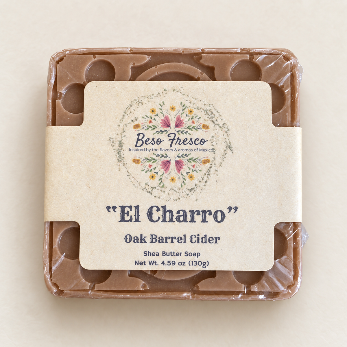 El Charro- Oak Barrel Cider Shea Butter Soap