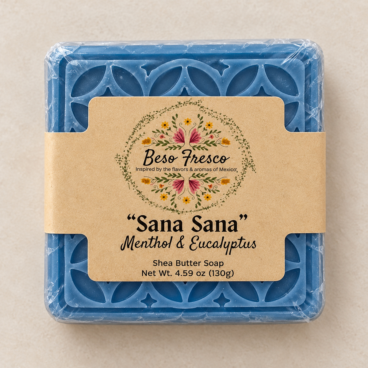 “Sana Sana”– Menthol & Eucalyptus Shea Butter Soap